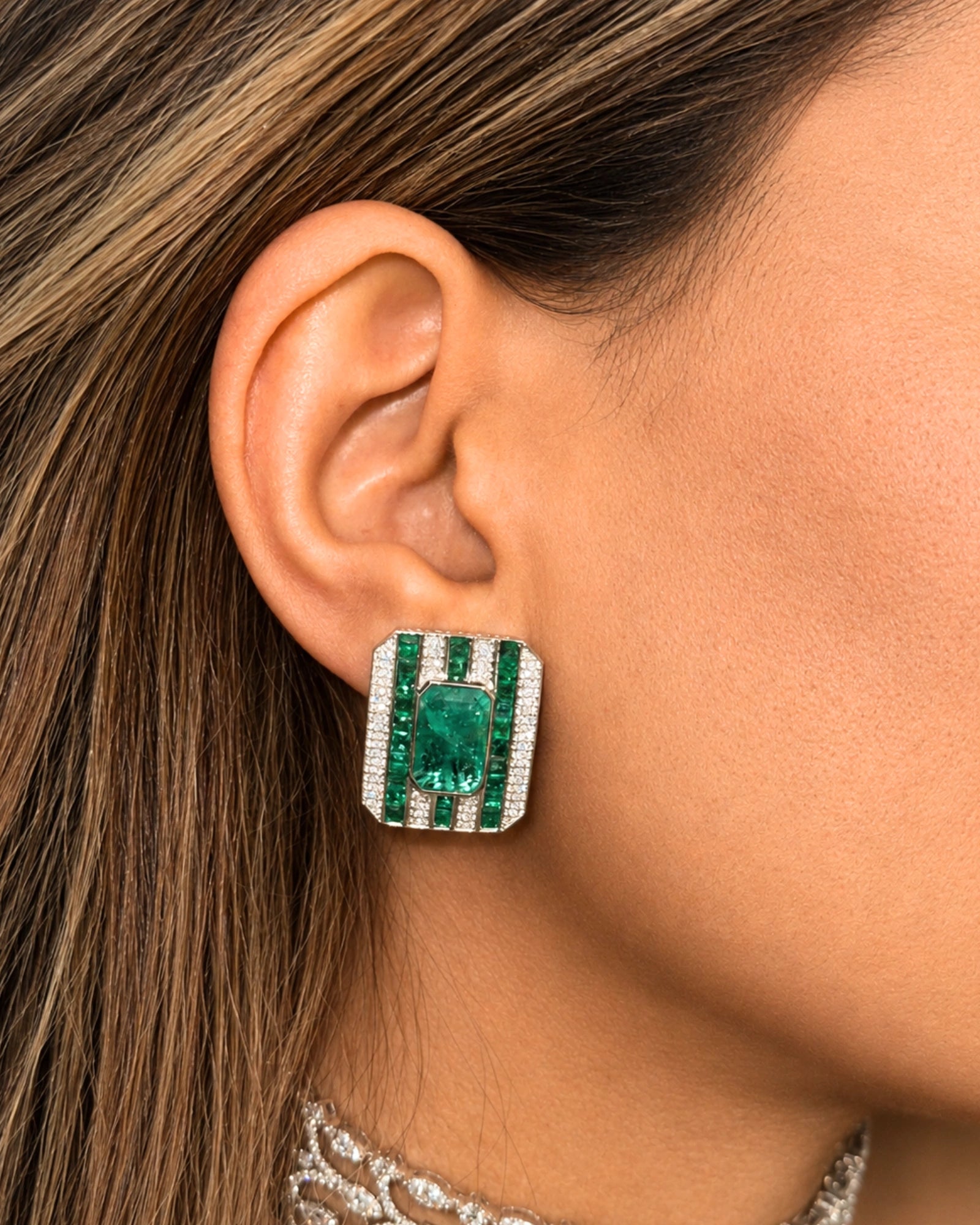 Mondrian Earrings | AMARIS JEWELS | Fine Jewelry 