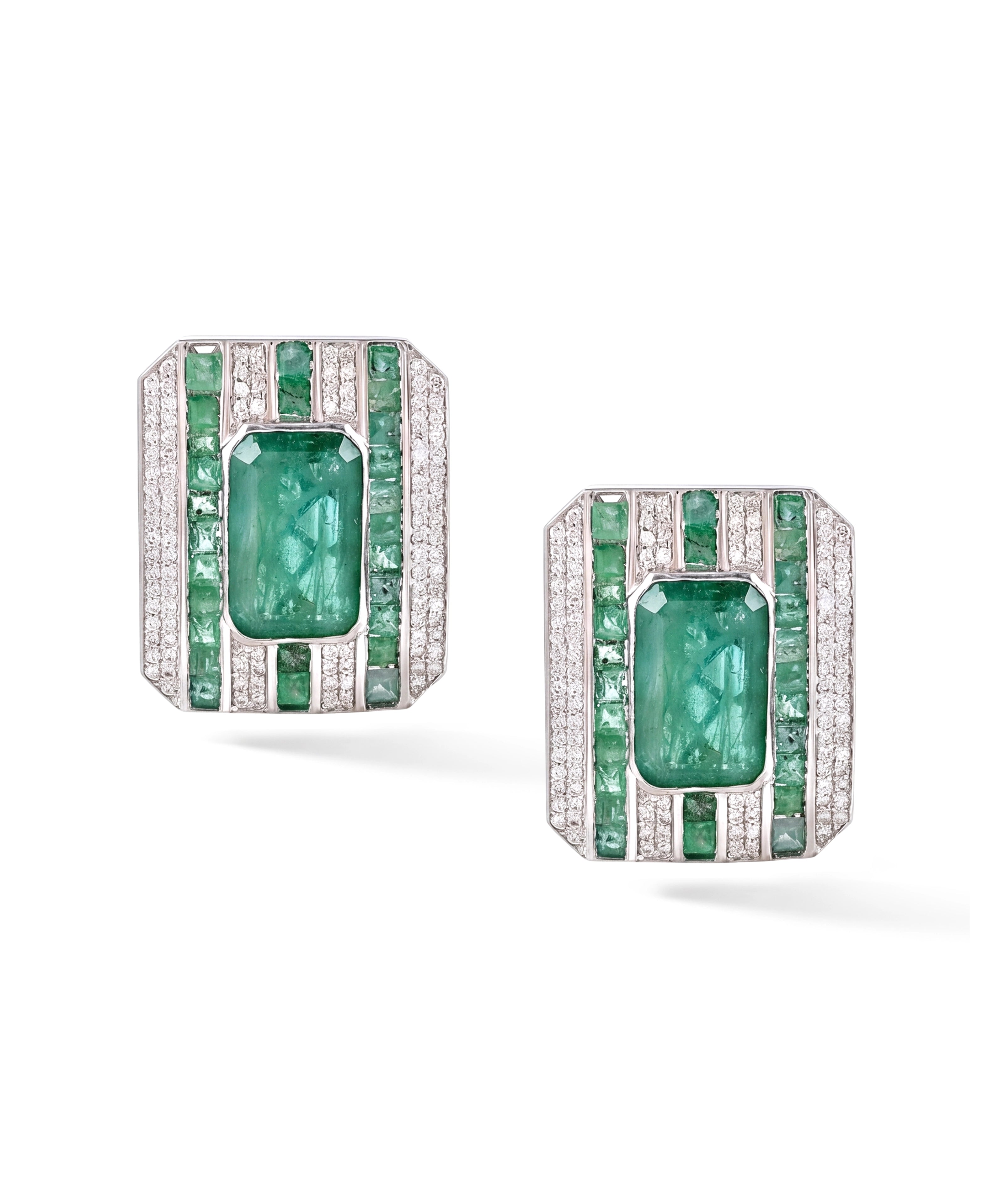 Mondrian Earrings | AMARIS JEWELS | Fine Jewelry