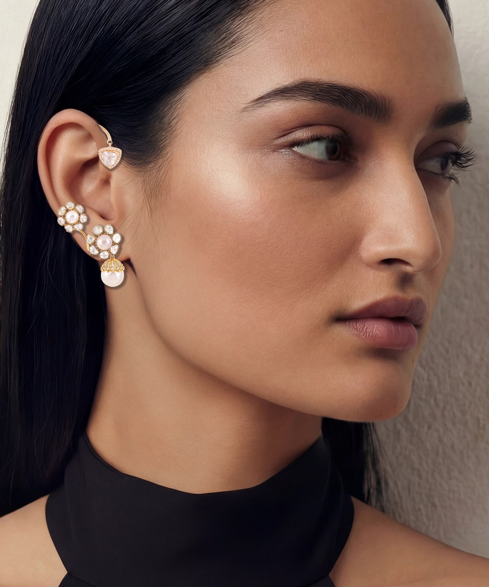 Moonlight Earcuffs | AMARIS JEWELS | Fine Jewelry 