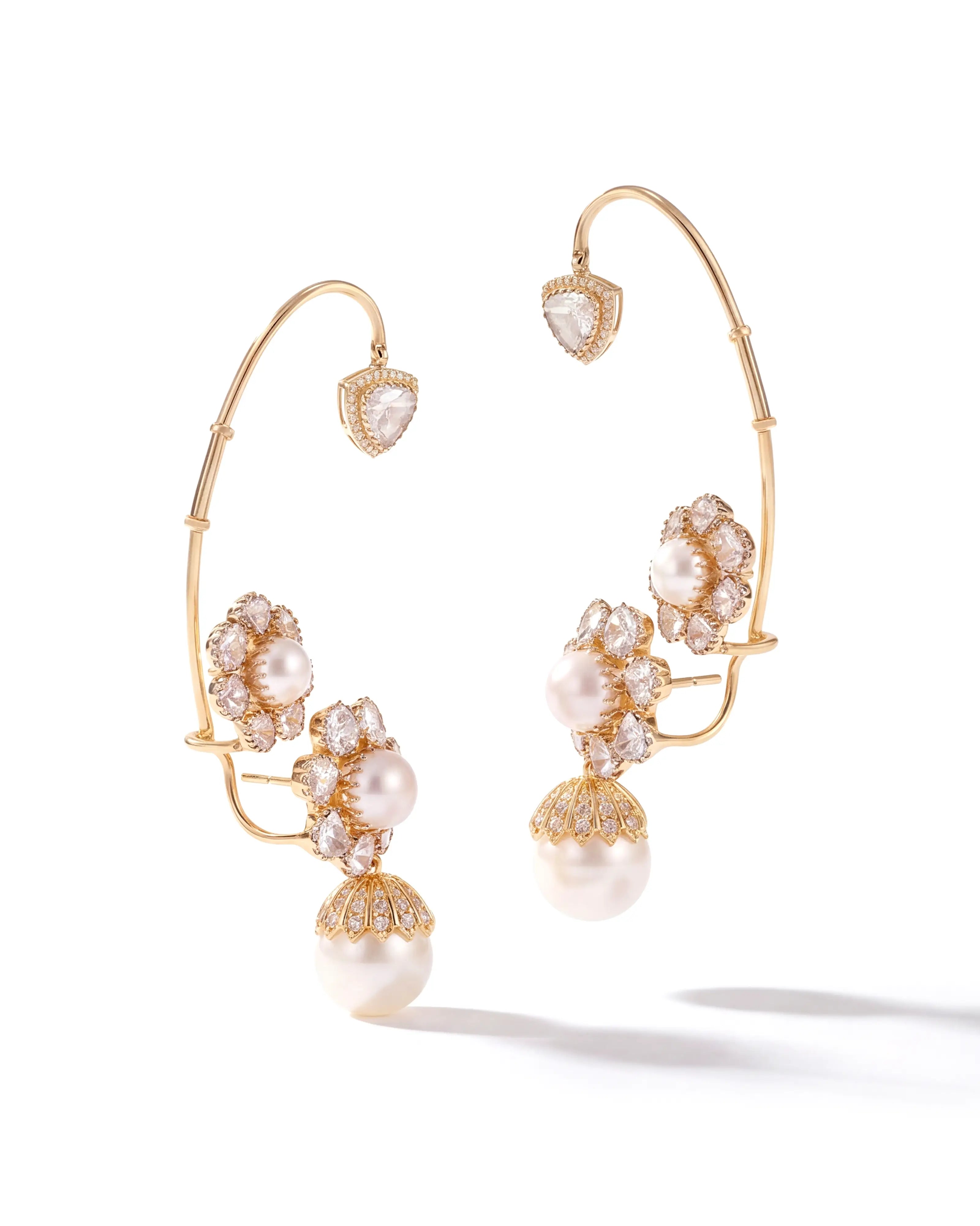 Moonlight Earcuffs | AMARIS JEWELS | Fine Jewelry