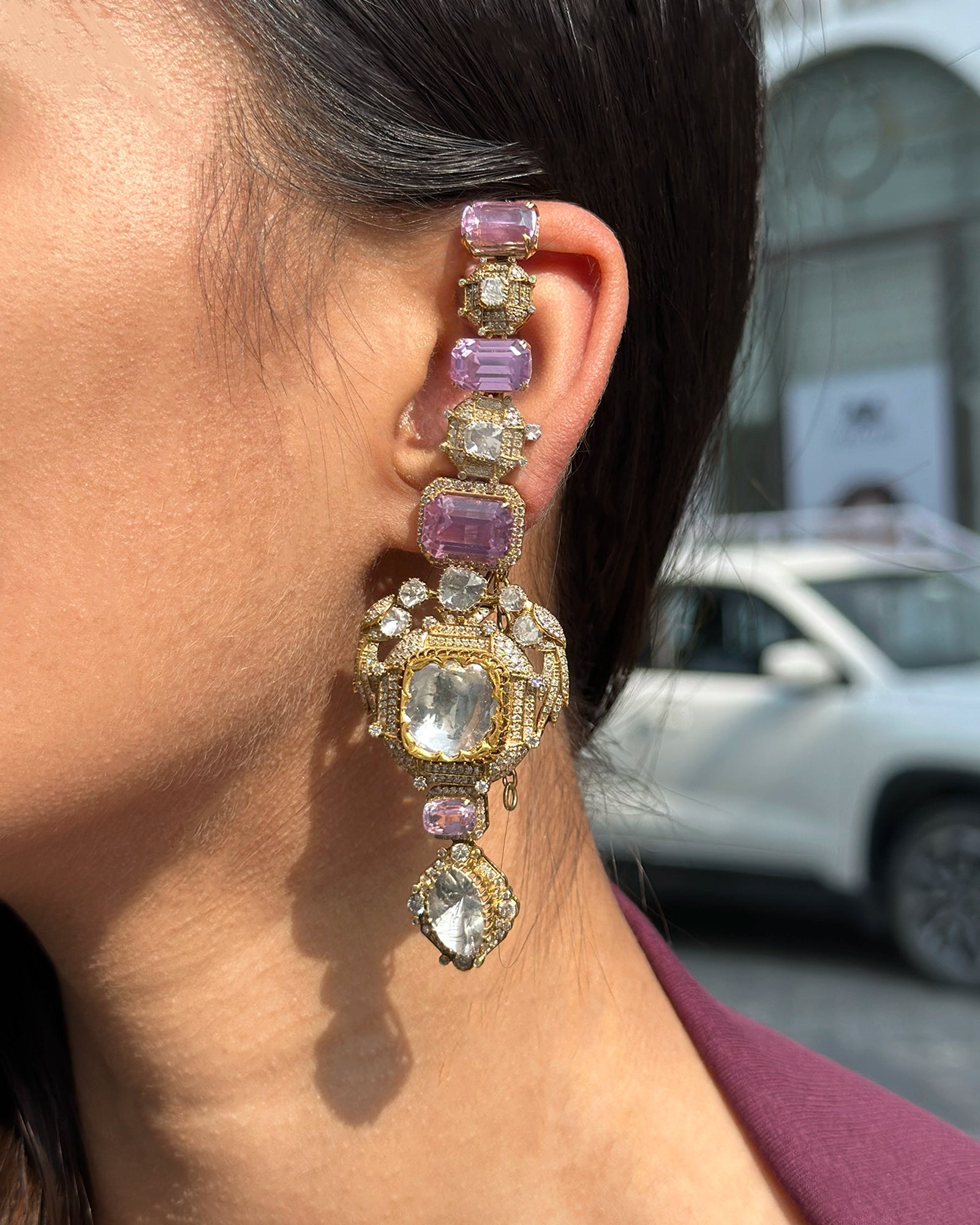 Mor Bagh Earrings | AMARIS JEWELS | Fine Jewelry 