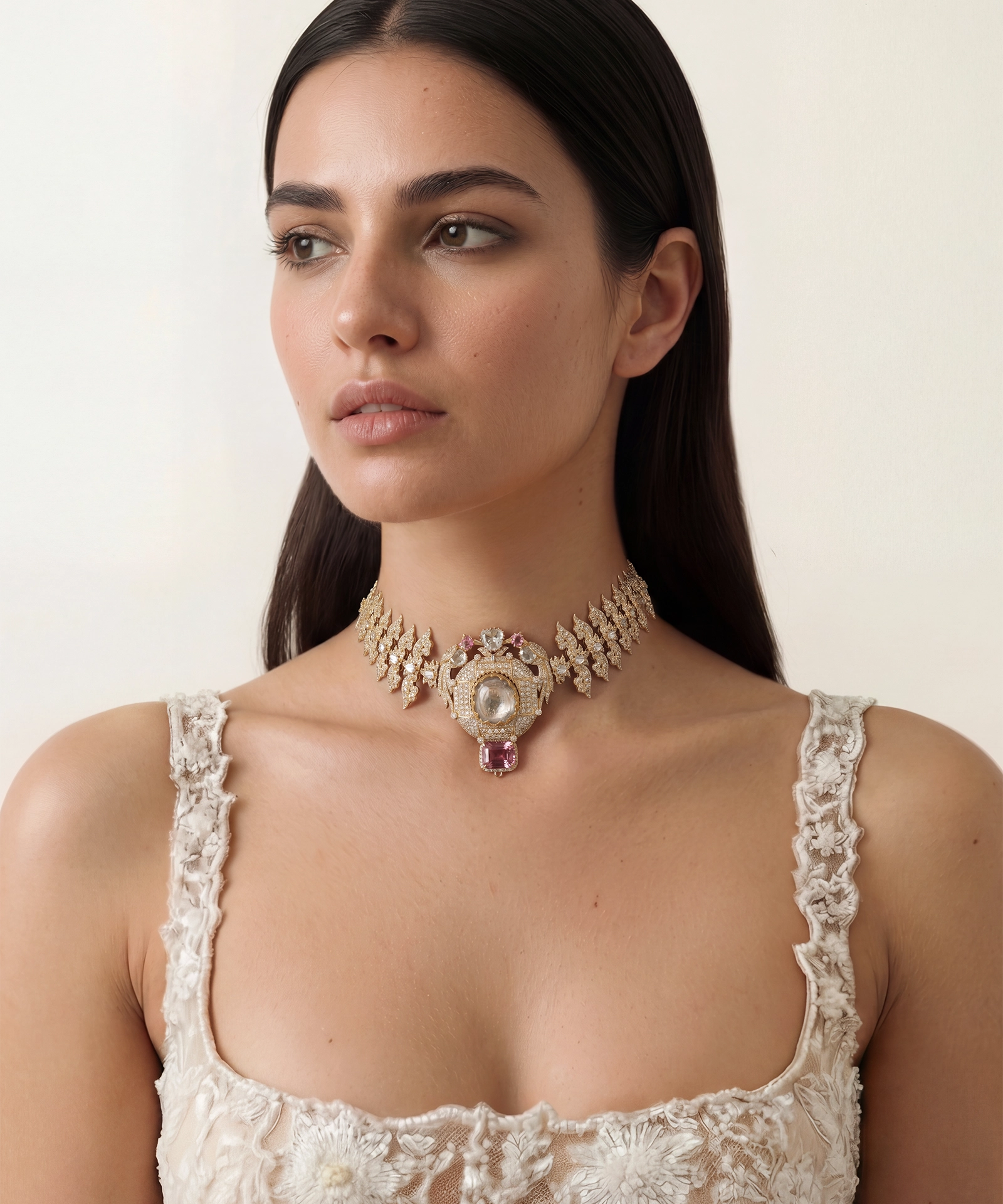 Mor Bagh Overload Choker | AMARIS JEWELS | Fine Jewelry 
