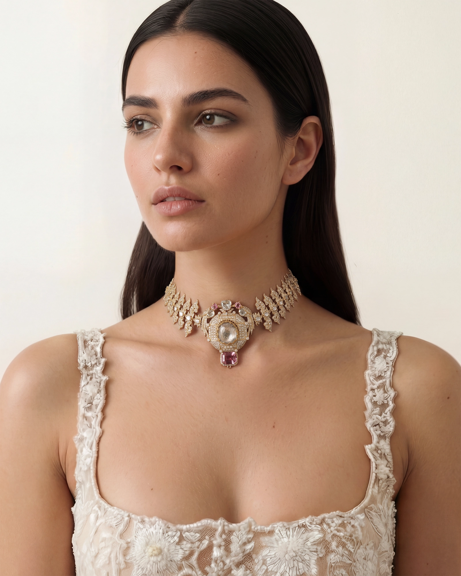 Mor Bagh Overload Choker | AMARIS JEWELS | Fine Jewelry 