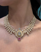 Mor bagh Overload Necklace | AMARIS JEWELS | Fine Jewelry 