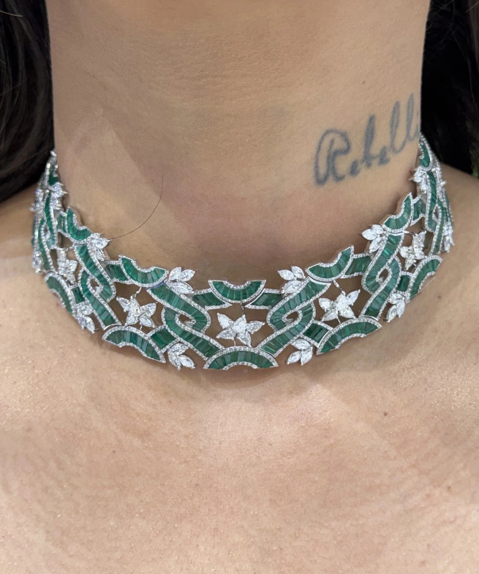 Mosaic Choker | AMARIS JEWELS | Fine Jewelry 