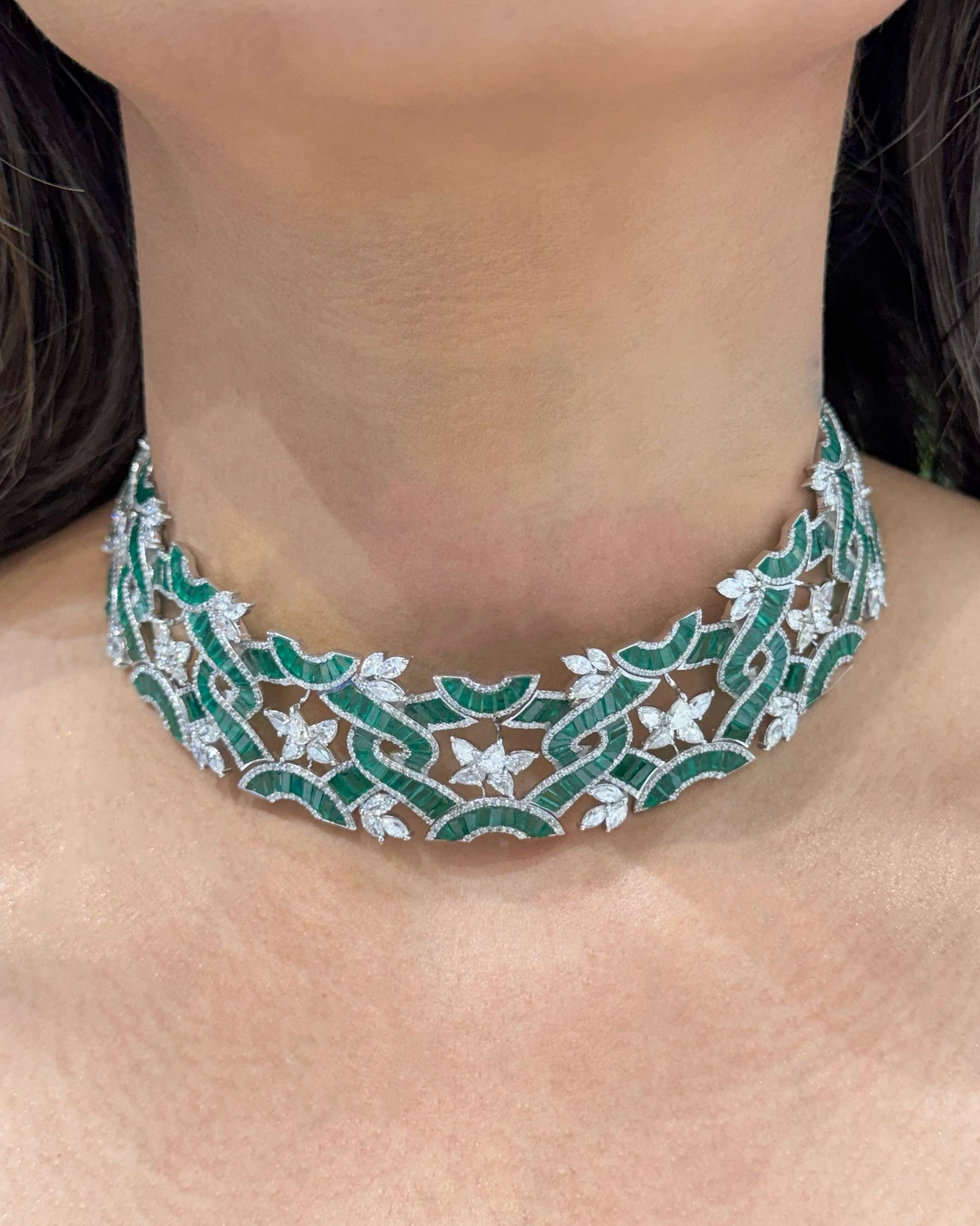 Mosaic Choker | AMARIS JEWELS | Fine Jewelry 