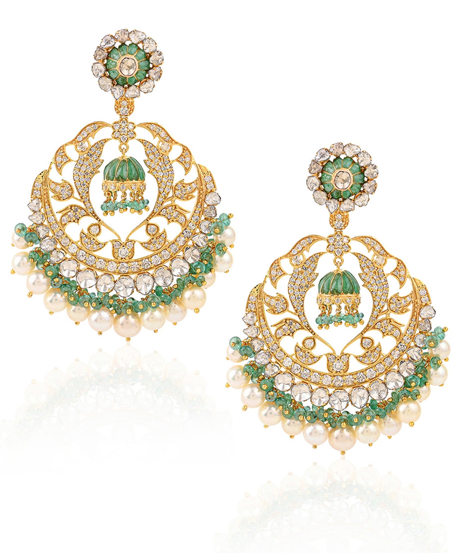 Nautch Girl Chandbalis | AMARIS JEWELS | Fine Jewelry 