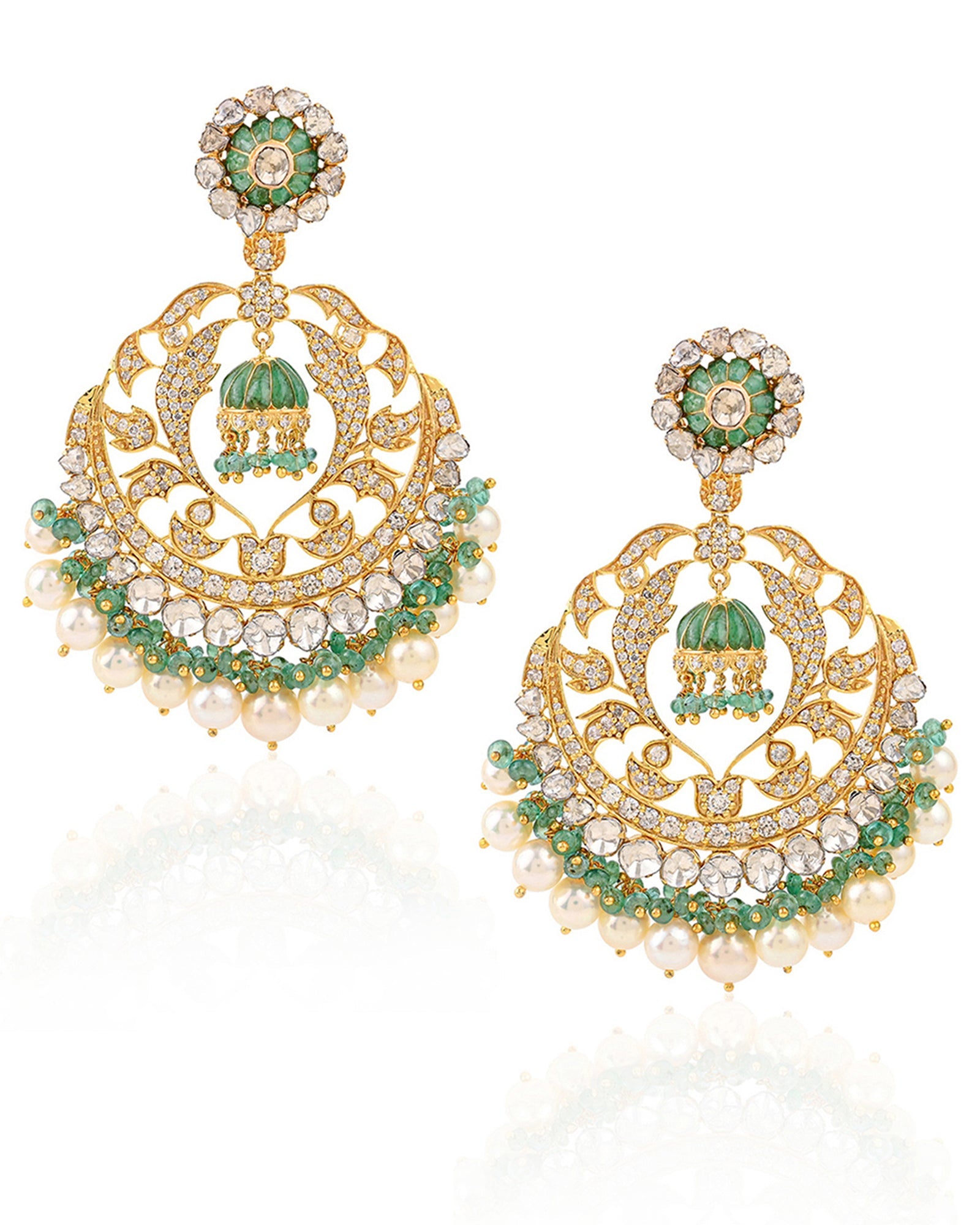 Nautch Girl Chandbalis | AMARIS JEWELS | Fine Jewelry 