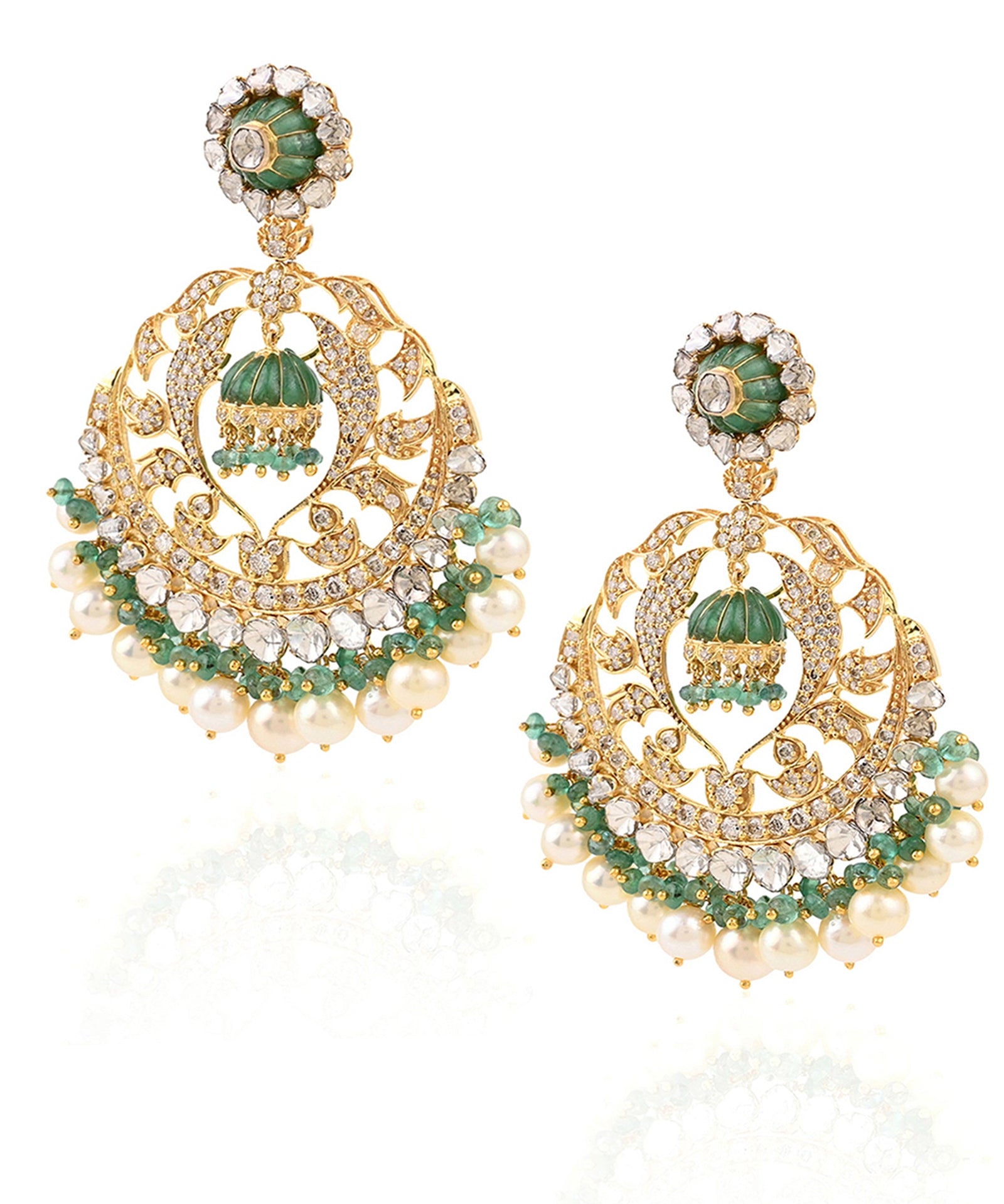 Nautch Girl Chandbalis | AMARIS JEWELS | Fine Jewelry 