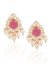 Navrattan Nouveau Earrings | AMARIS JEWELS | Fine Jewelry 