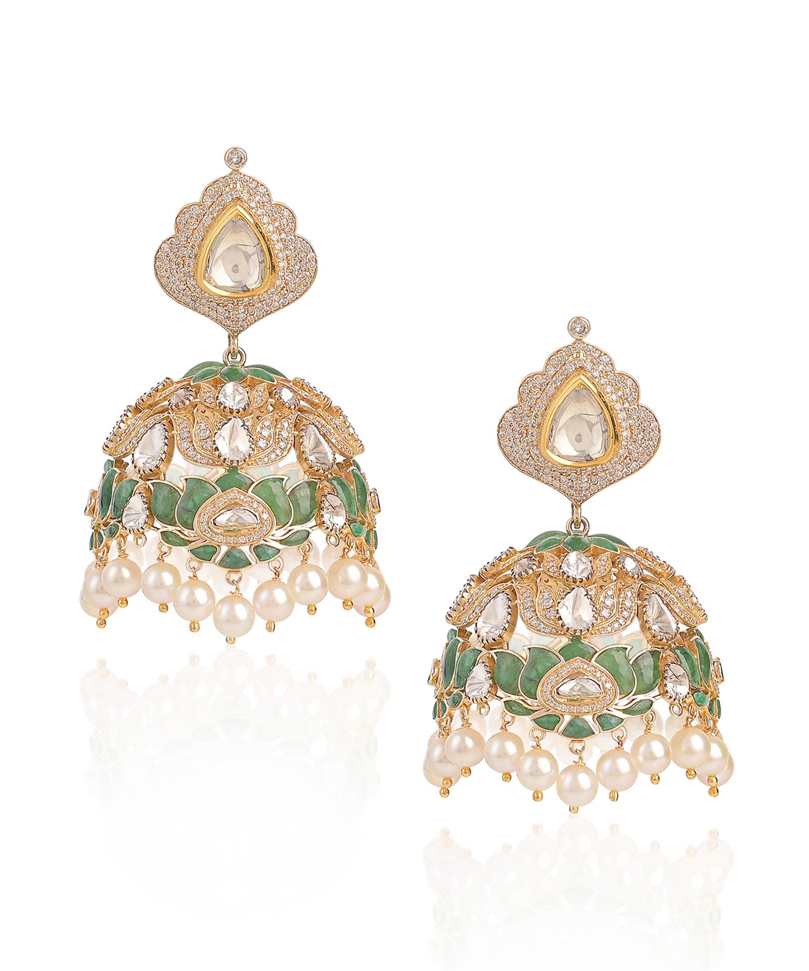 Nilofar Jhumkas | AMARIS JEWELS | Fine Jewelry 