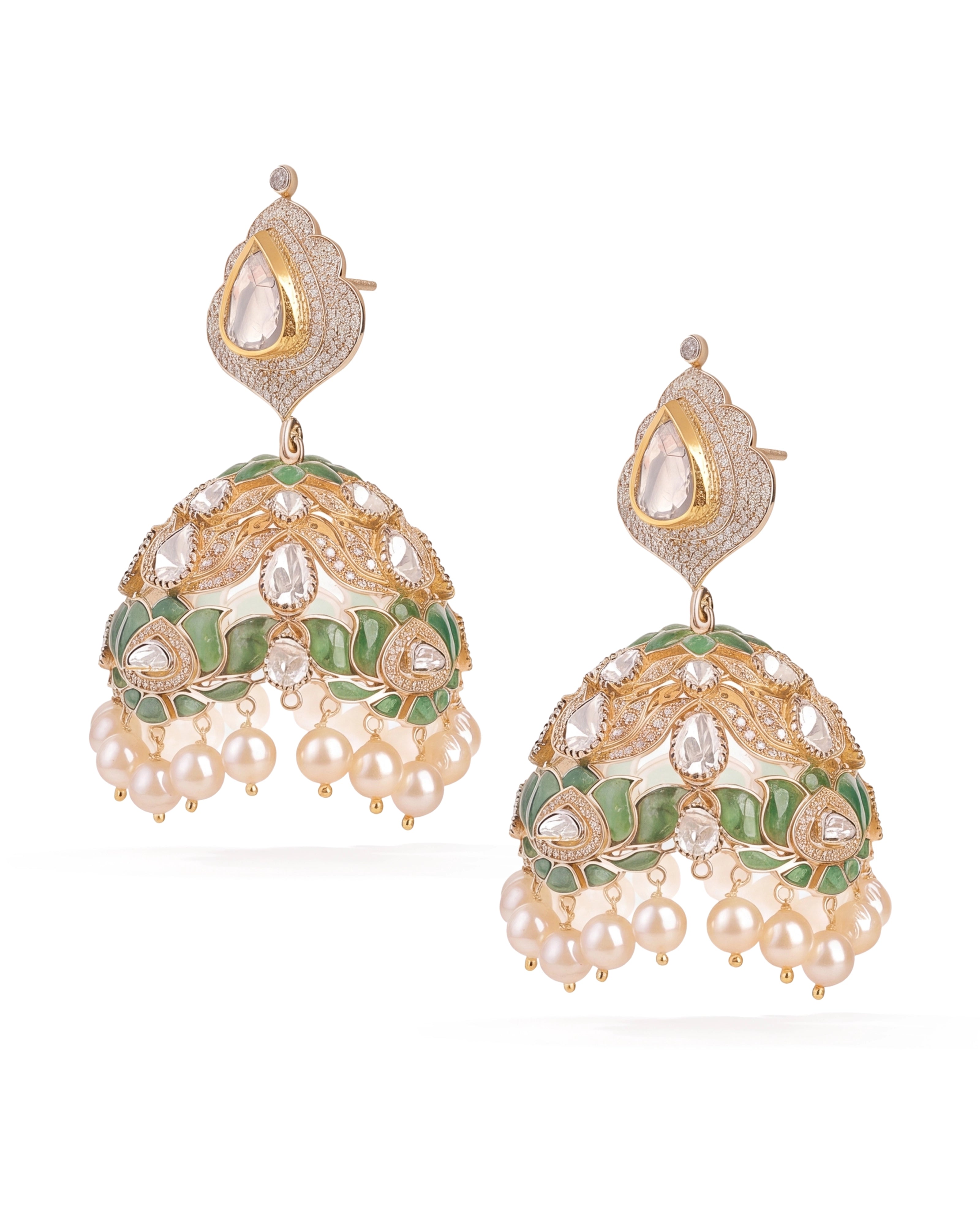 Nilofar Jhumkas | AMARIS JEWELS | Fine Jewelry