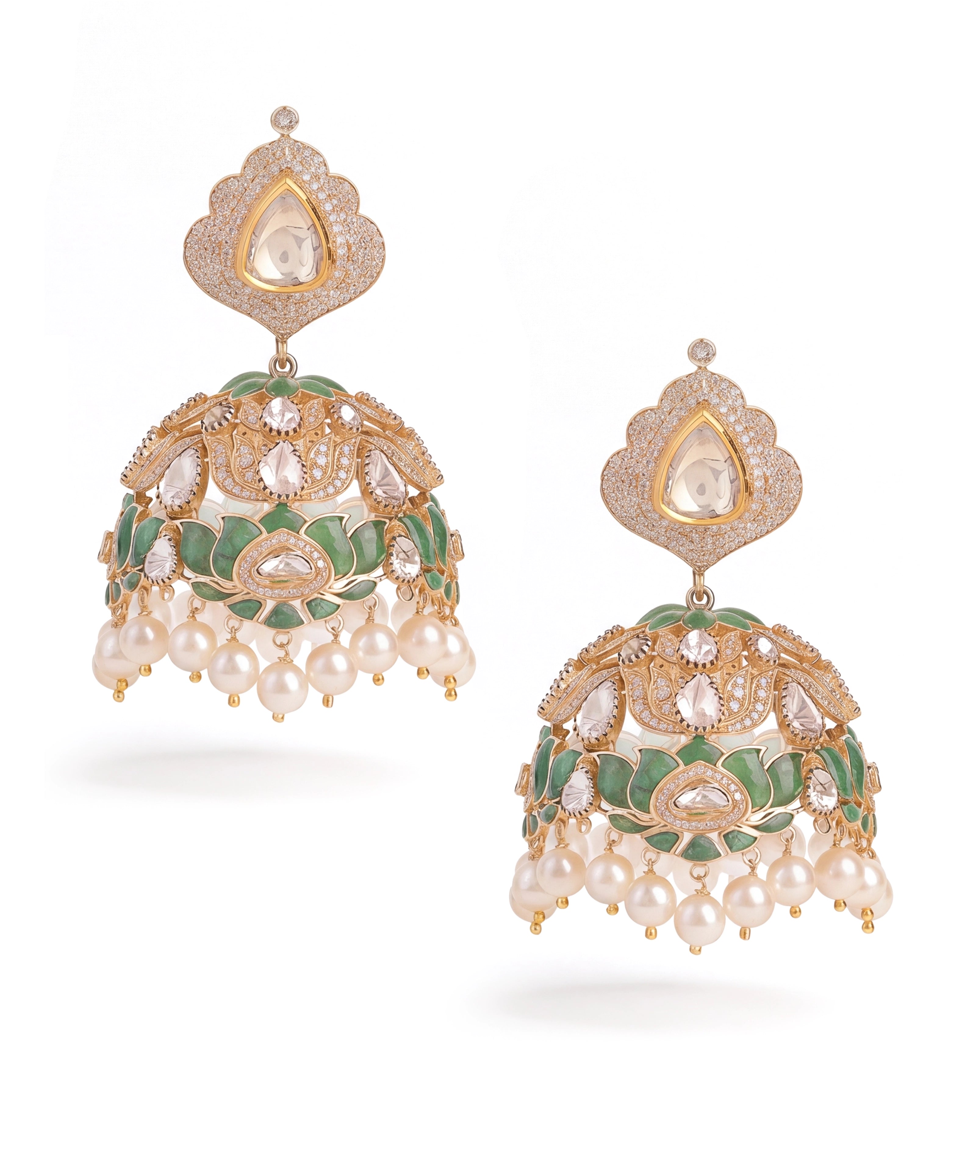 Nilofar Jhumkas | AMARIS JEWELS | Fine Jewelry