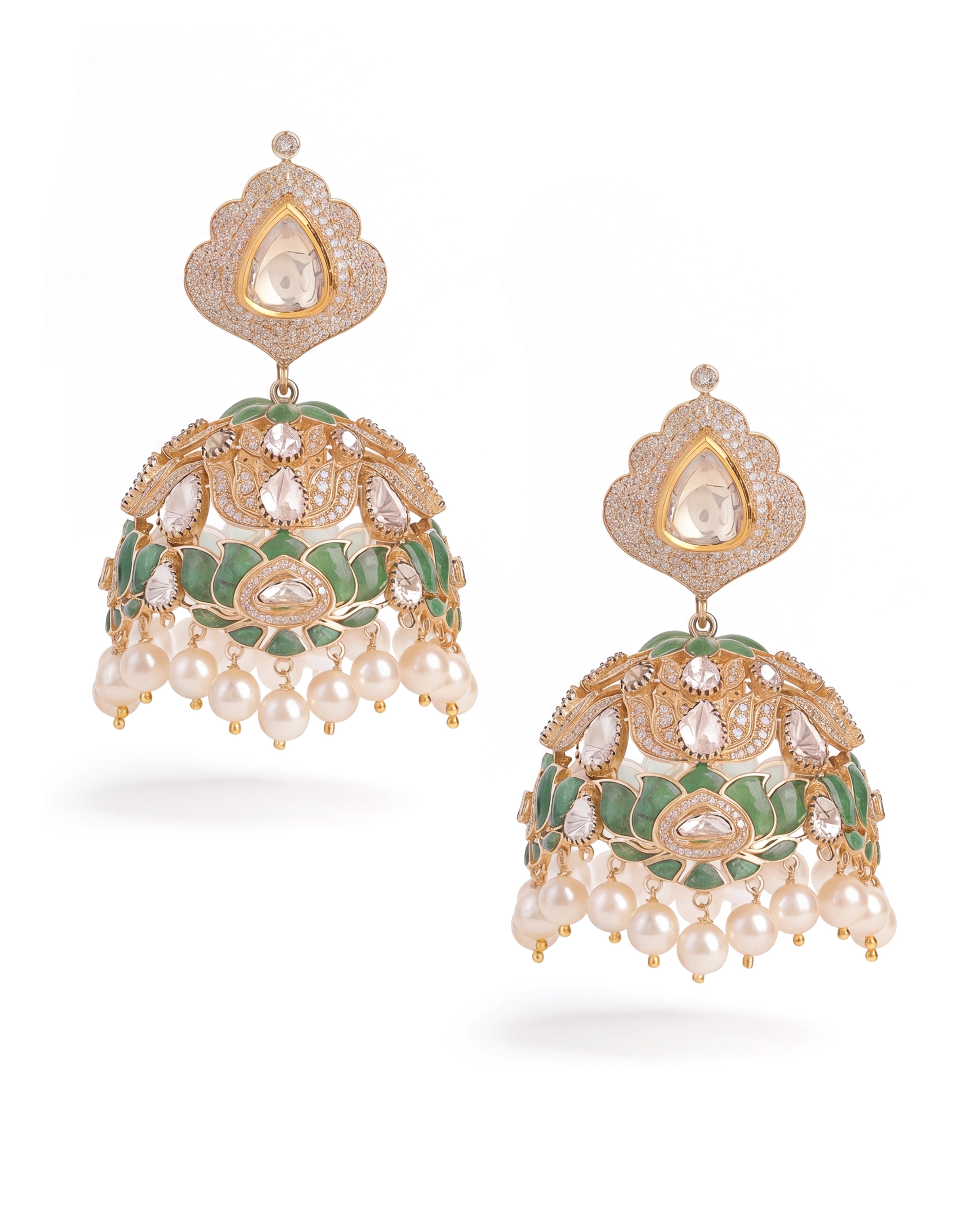 Nilofar Jhumkas | AMARIS JEWELS | Fine Jewelry