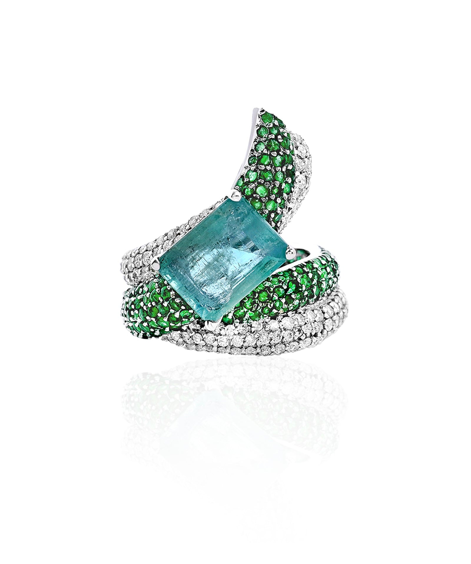 No Rules Ring (Emerald) | AMARIS JEWELS | Fine Jewelry 