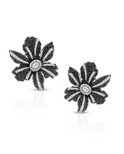 Noir Bloom Studs | AMARIS JEWELS | Fine Jewelry 
