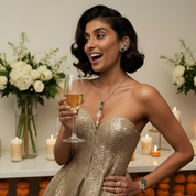 Noor Cascade Necklace | AMARIS JEWELS | Fine Jewelry 