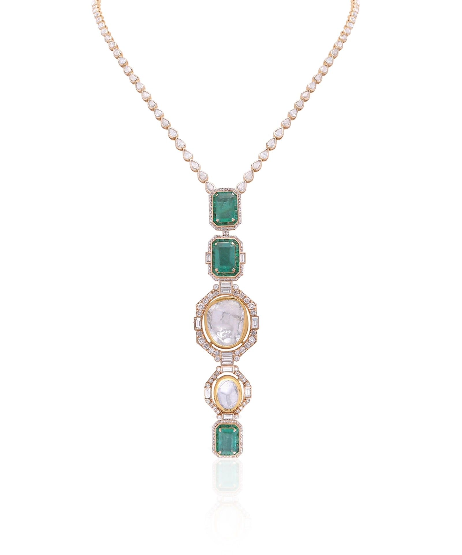 Noor Cascade Necklace | AMARIS JEWELS | Fine Jewelry 