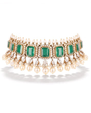 Noor Jahan Emerald Choker
