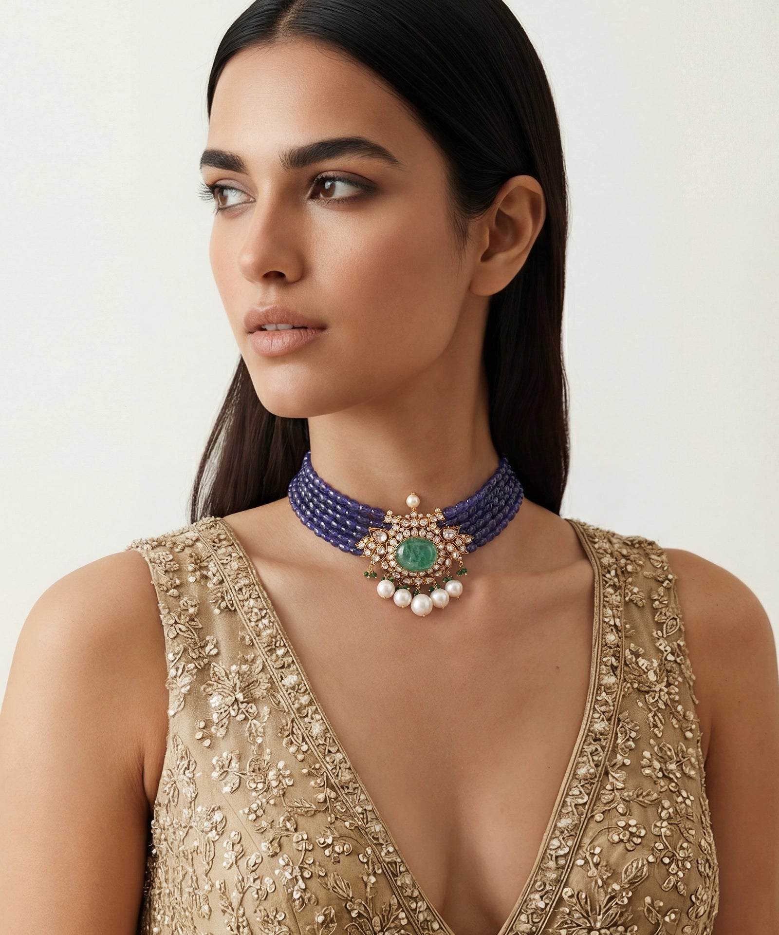 Noor-e-Rang Choker | AMARIS JEWELS | Fine Jewelry 