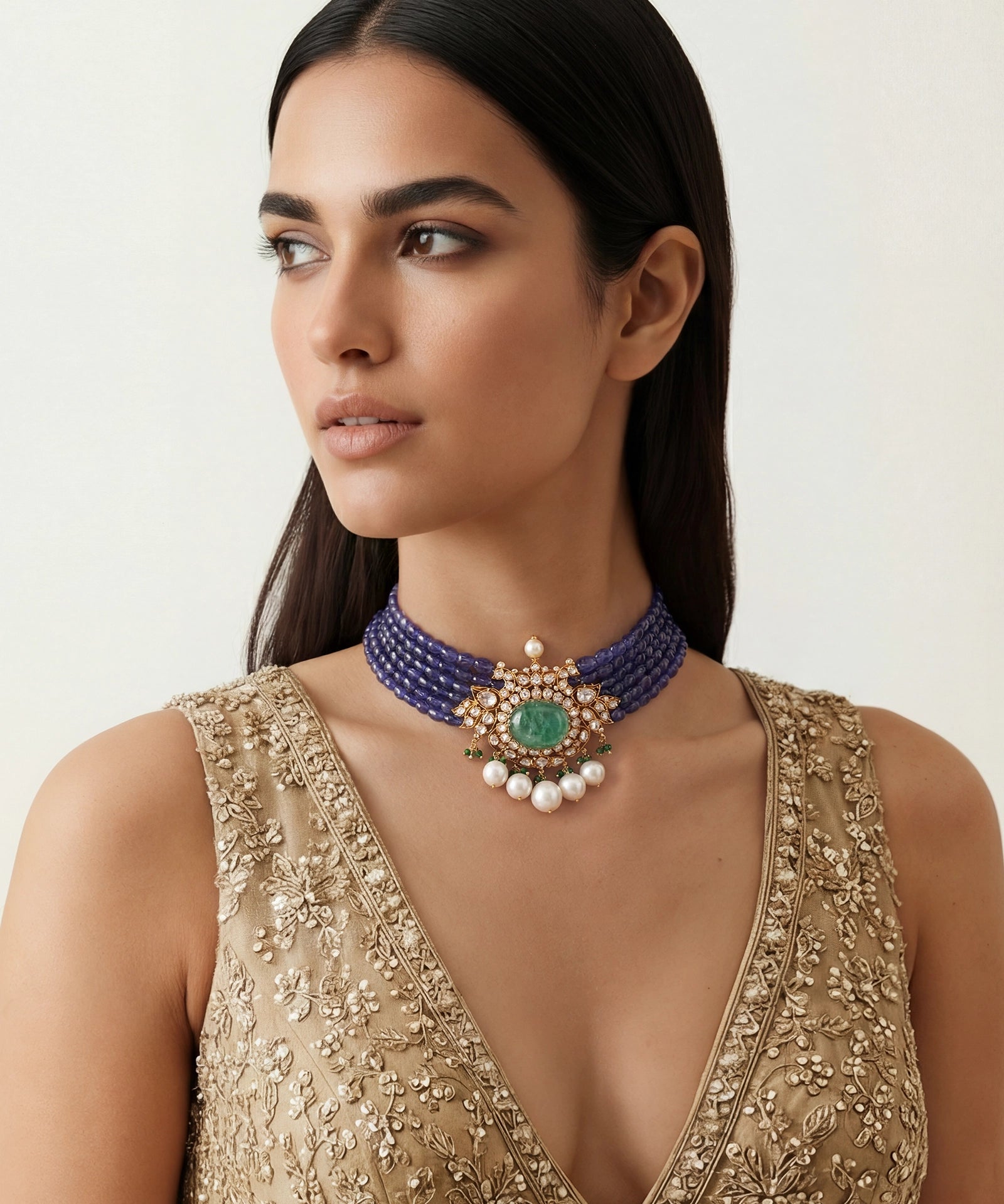 Noor-e-Rang Choker | AMARIS JEWELS | Fine Jewelry 