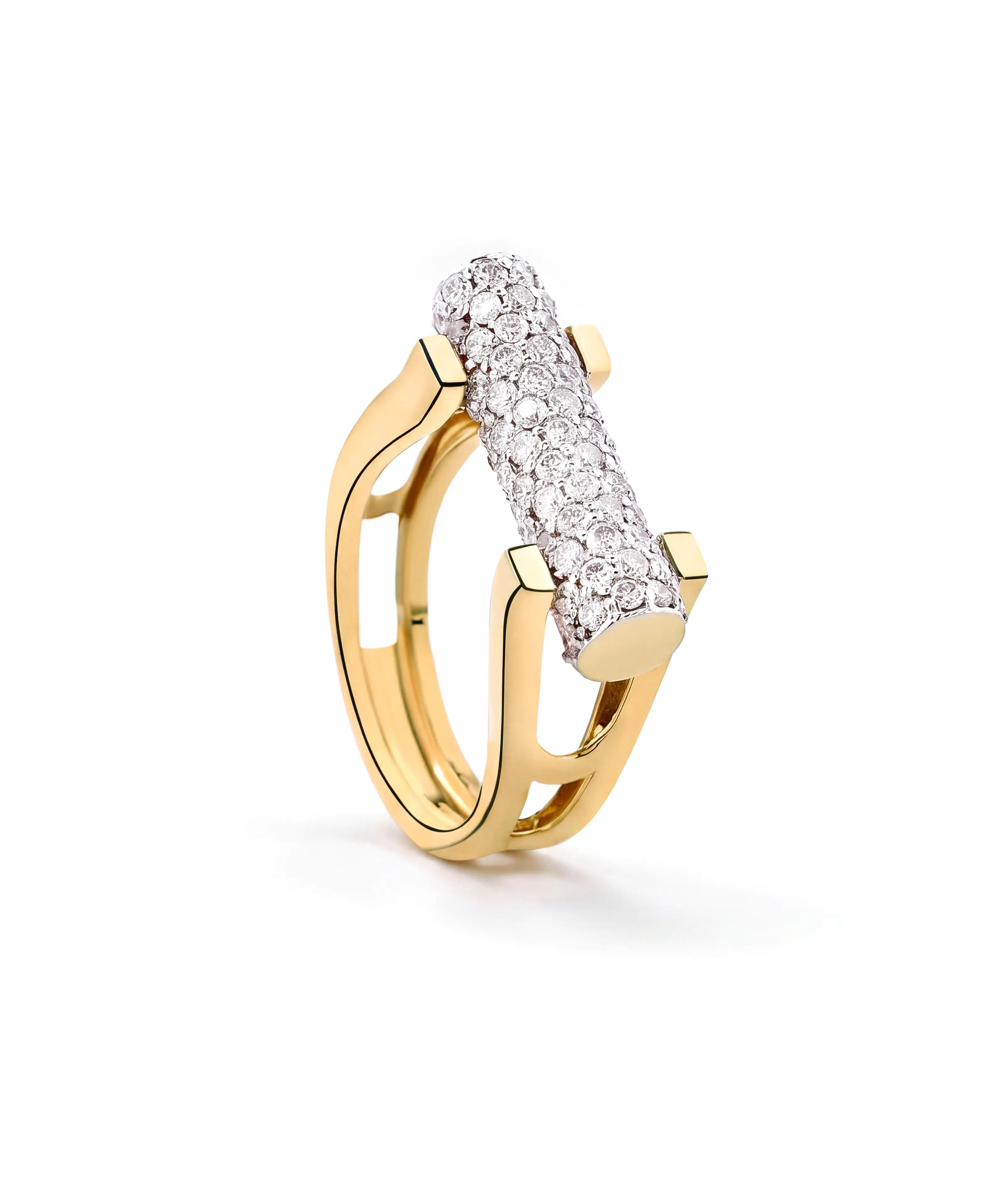 OFF THE EDGE RING (GOLD) | AMARIS JEWELS | Fine Jewelry