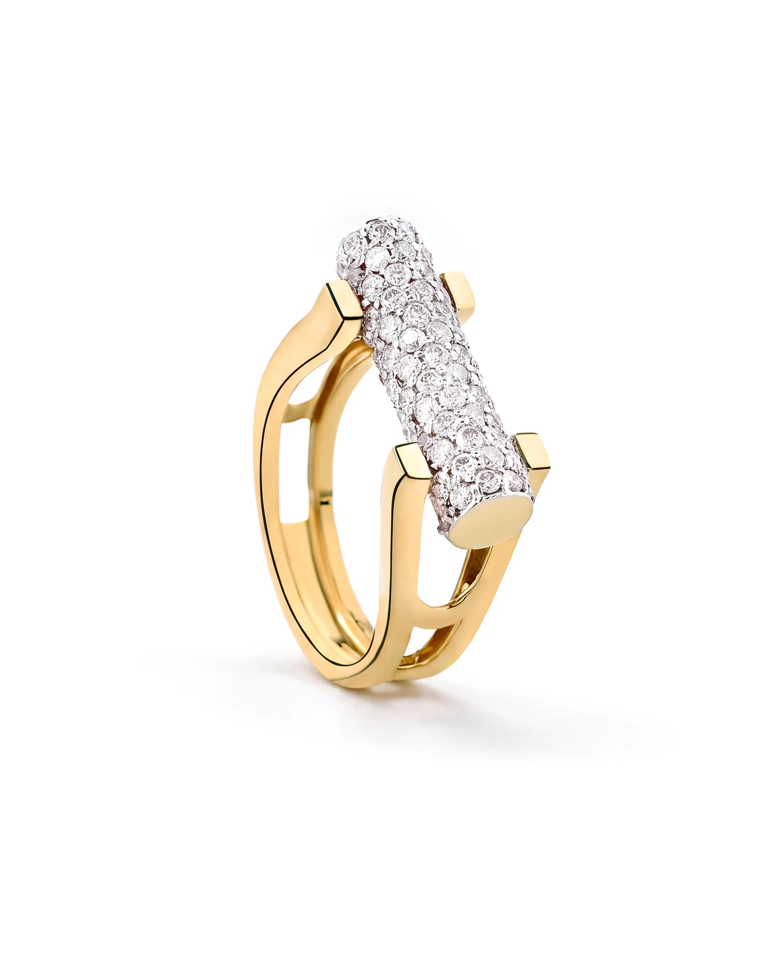 OFF THE EDGE RING (GOLD) | AMARIS JEWELS | Fine Jewelry
