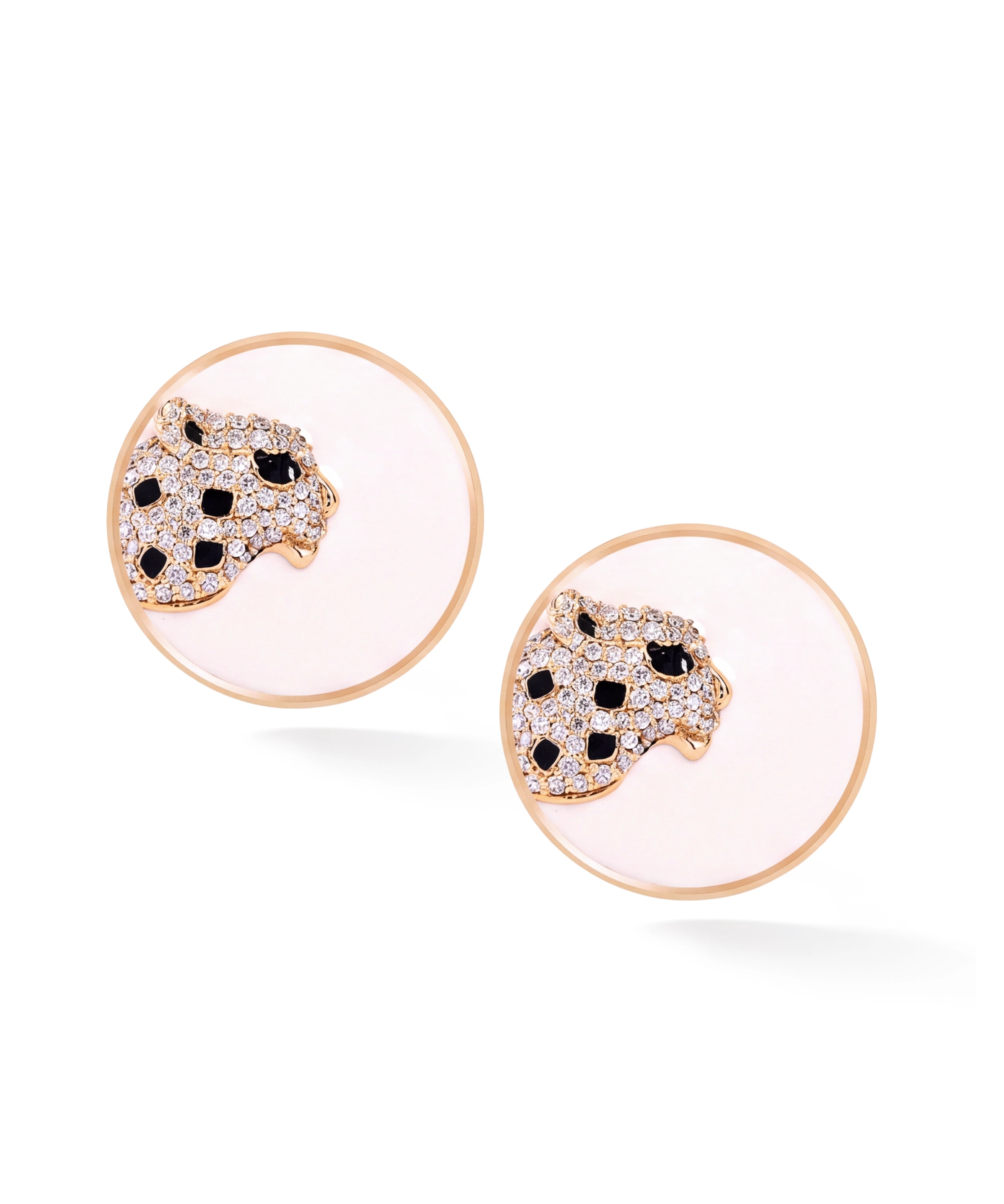 ON THE HUNT EARRINGS (White) | AMARIS JEWELS | Fine Jewelry