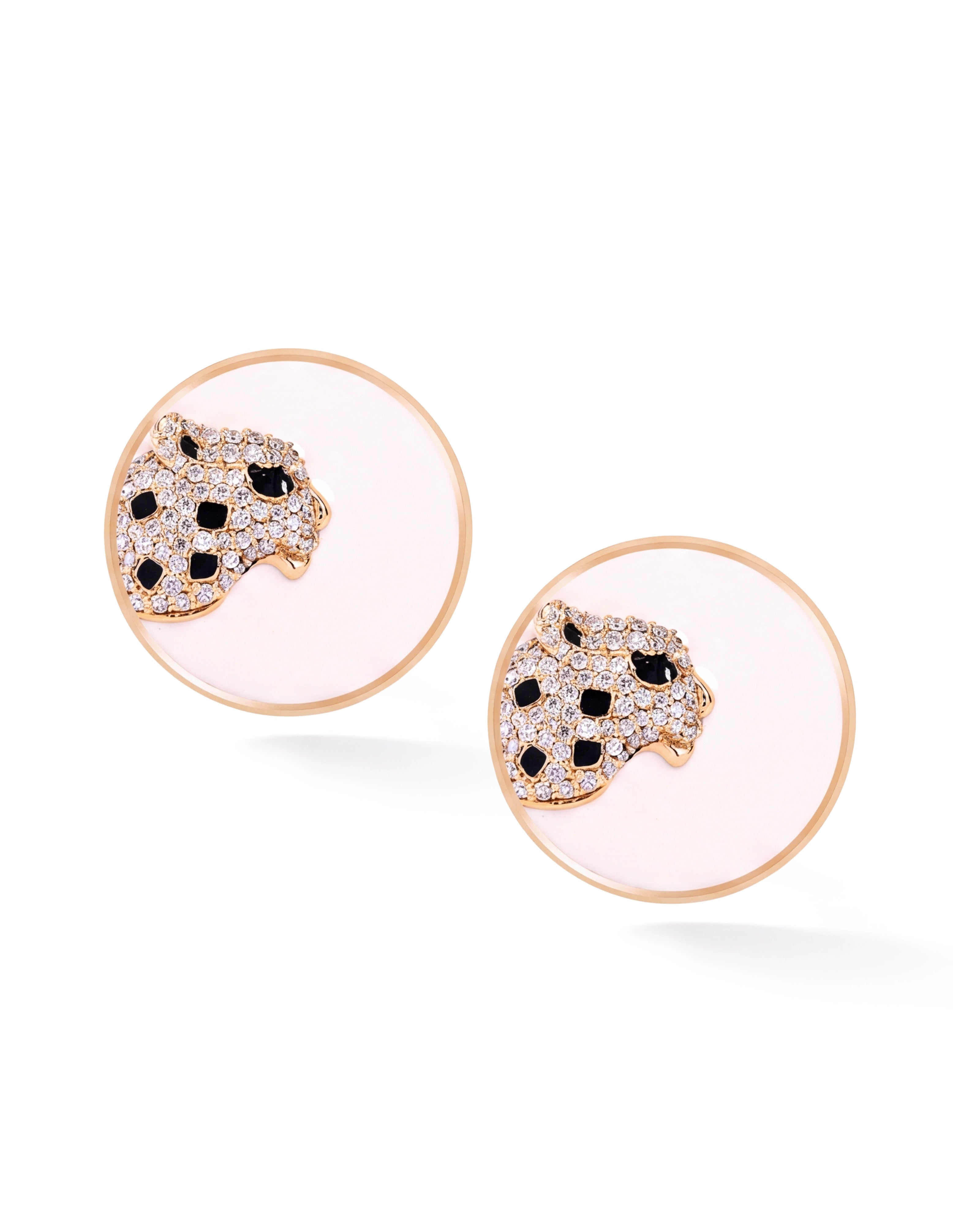 ON THE HUNT EARRINGS (White) | AMARIS JEWELS | Fine Jewelry