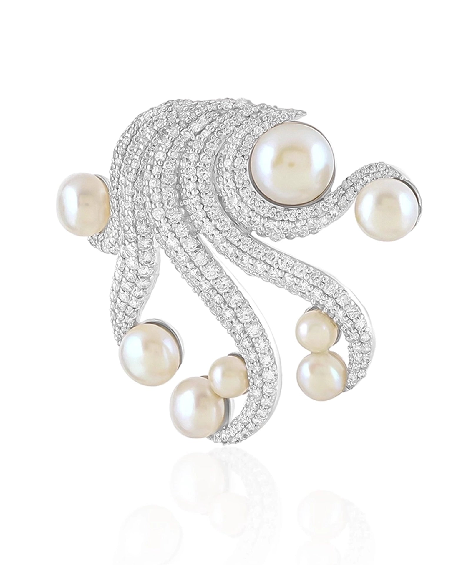 Octo Brooch | AMARIS JEWELS | Fine Jewelry 