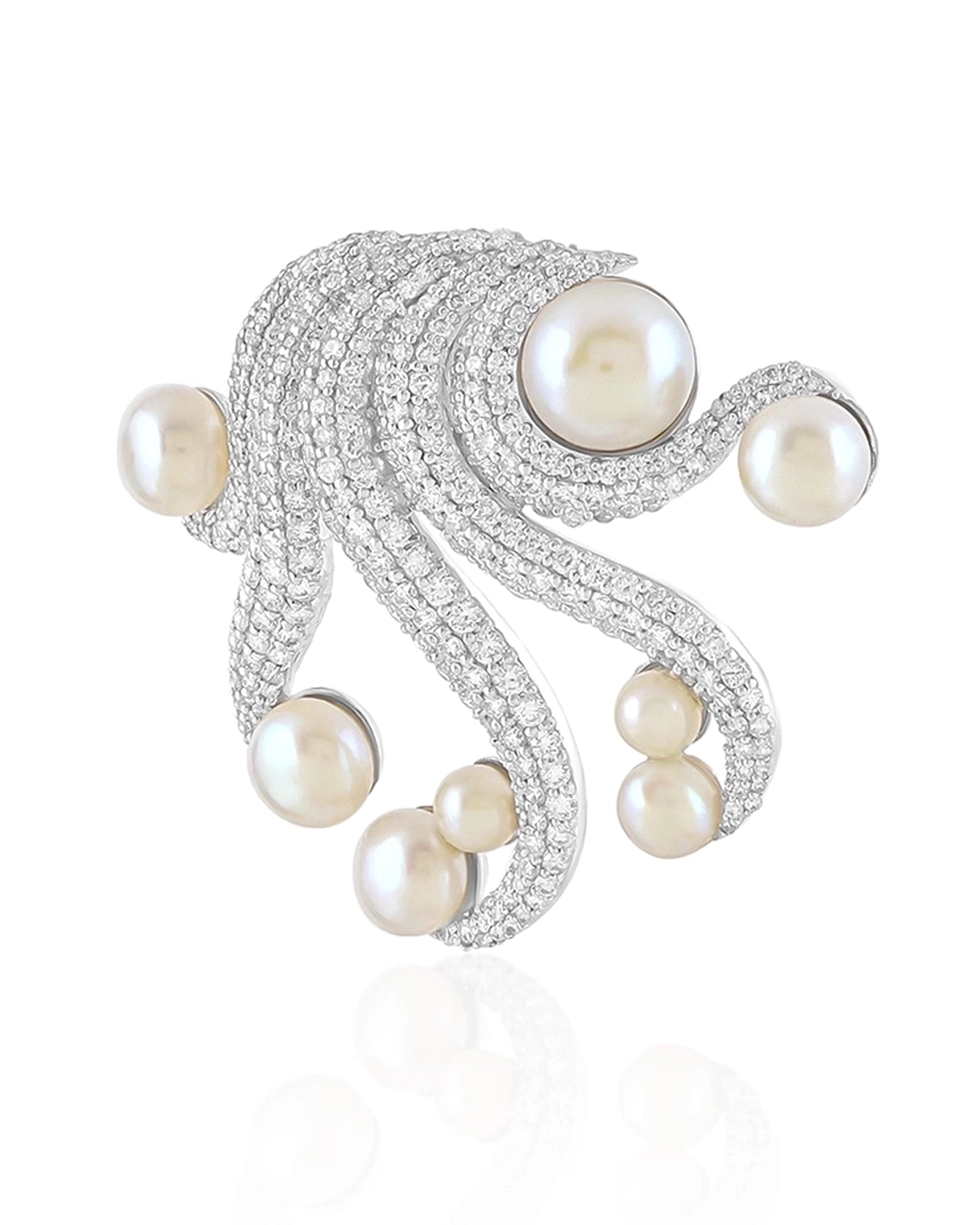 Octo Brooch | AMARIS JEWELS | Fine Jewelry 