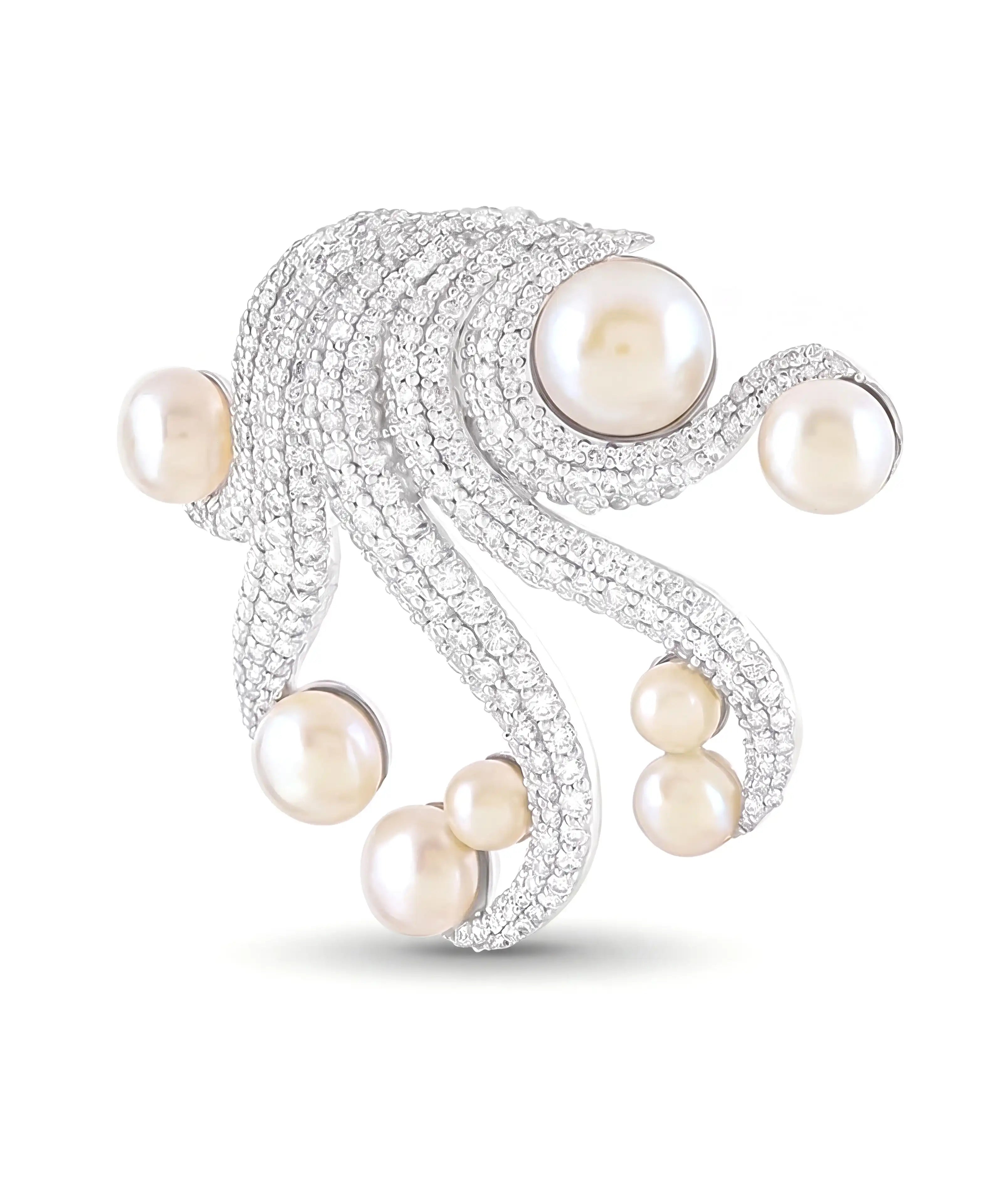 Octo Brooch | AMARIS JEWELS | Fine Jewelry