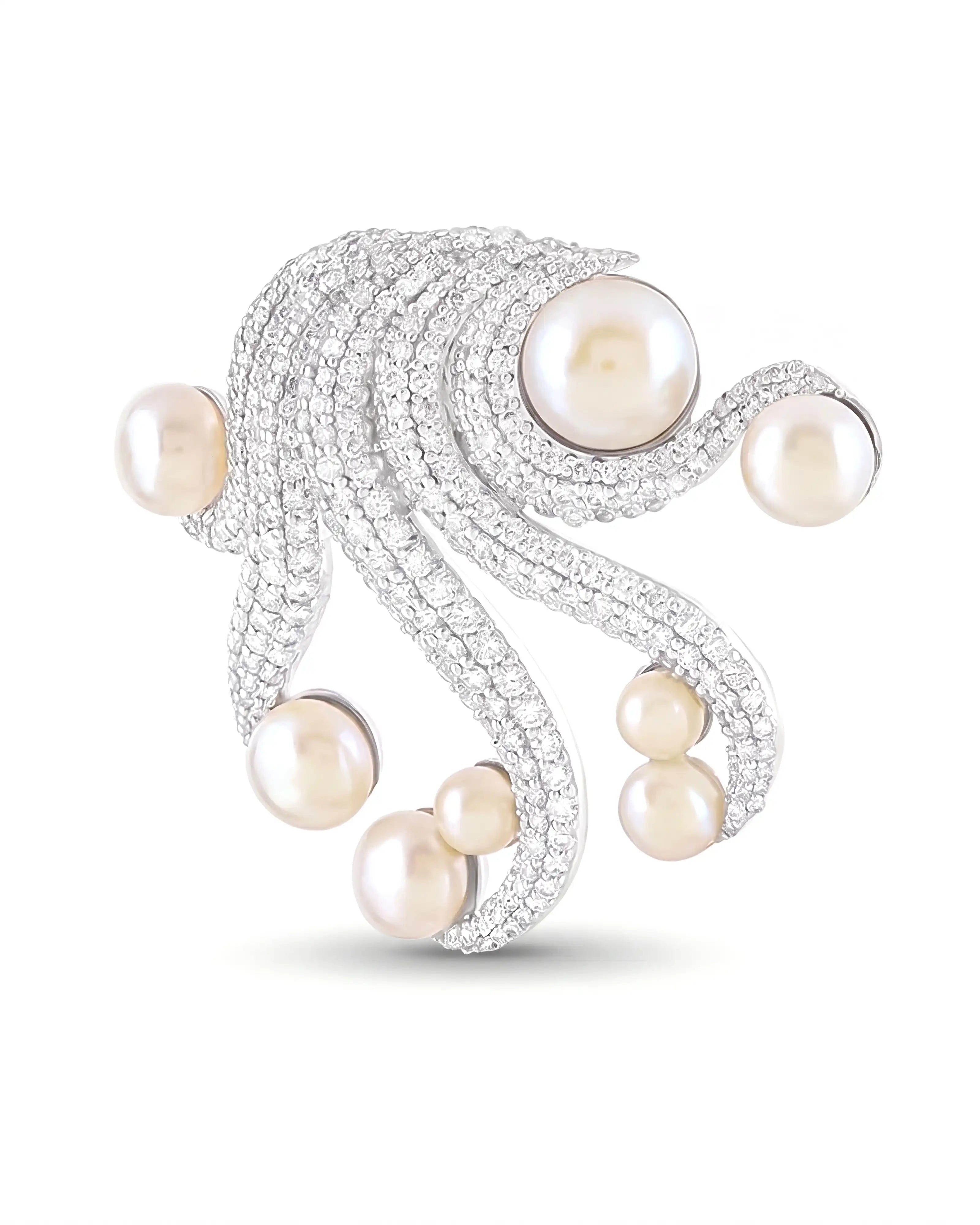 Octo Brooch | AMARIS JEWELS | Fine Jewelry