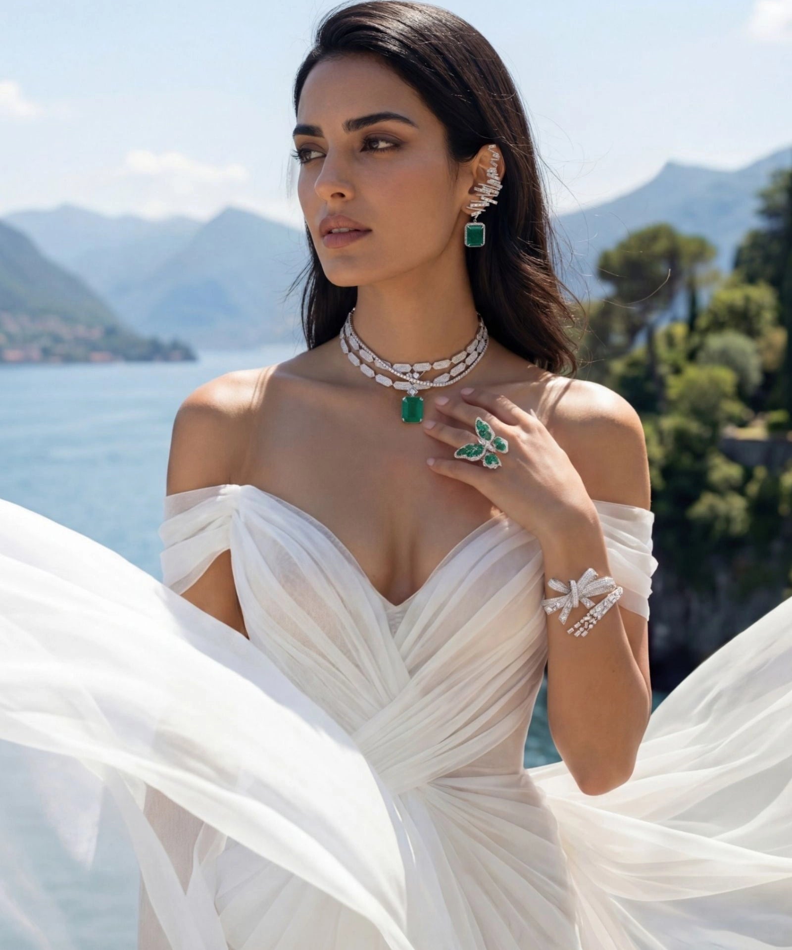 Off Duty Choker 2.0 (Emerald) | AMARIS JEWELS | Fine Jewelry 