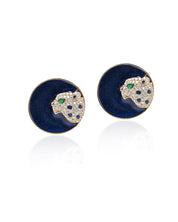 On The Hunt Earrings (Blue) | AMARIS JEWELS | Fine Jewelry 
