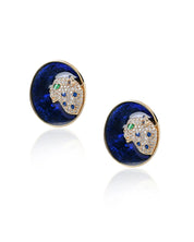 On The Hunt Earrings (Blue) | AMARIS JEWELS | Fine Jewelry 