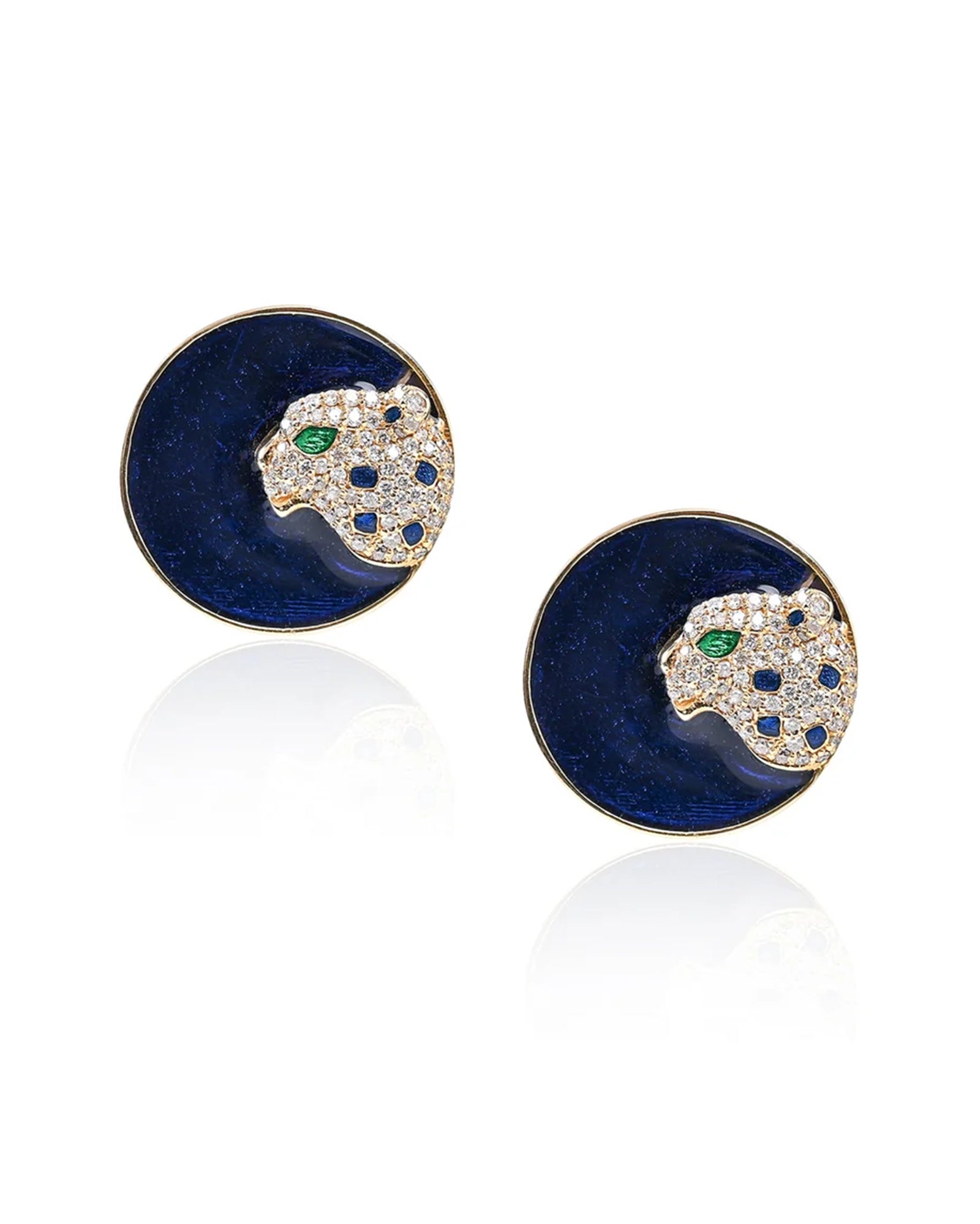 On The Hunt Earrings (Blue) | AMARIS JEWELS | Fine Jewelry 