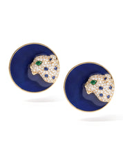 On The Hunt Earrings (Blue) | AMARIS JEWELS | Fine Jewelry