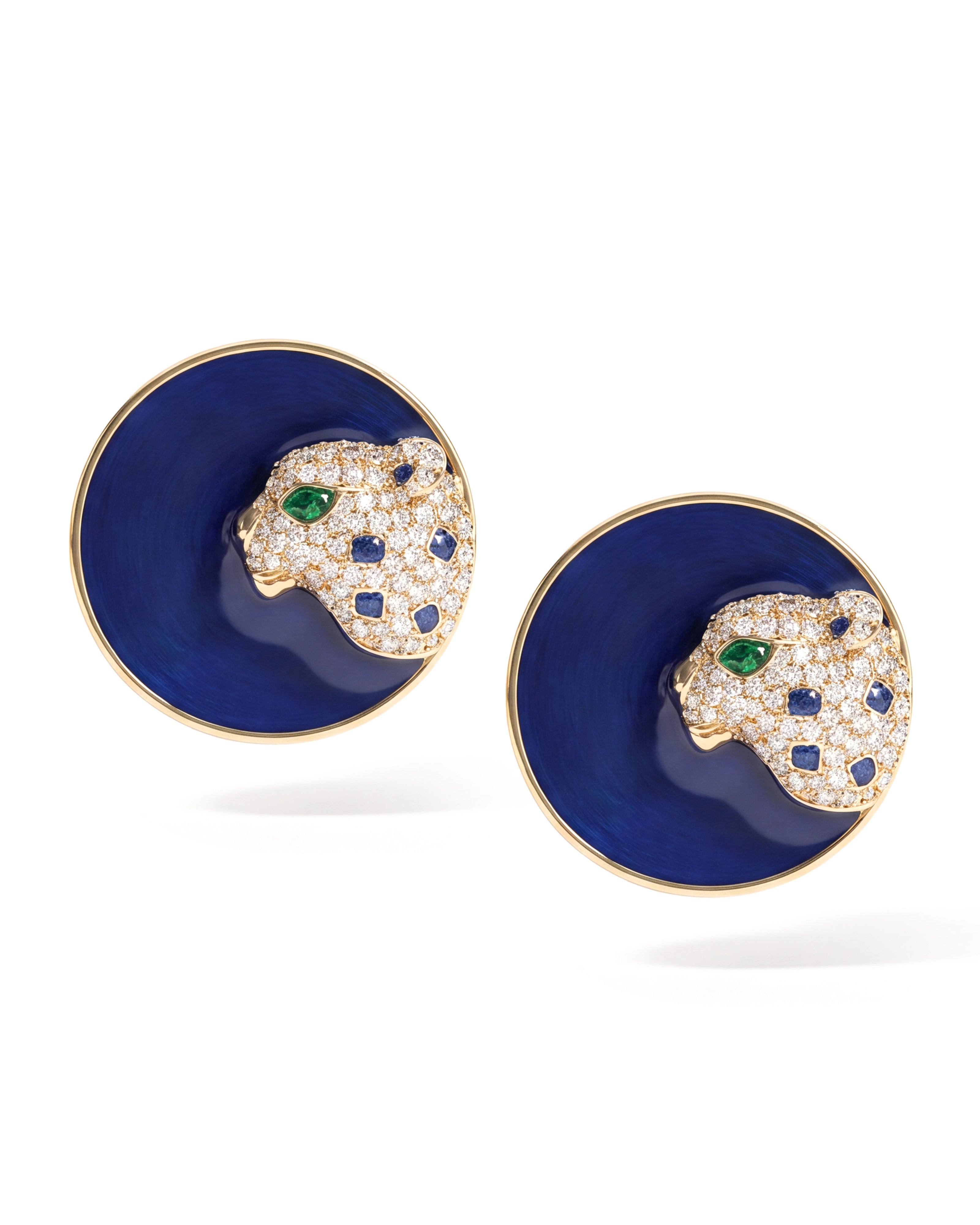On The Hunt Earrings (Blue) | AMARIS JEWELS | Fine Jewelry