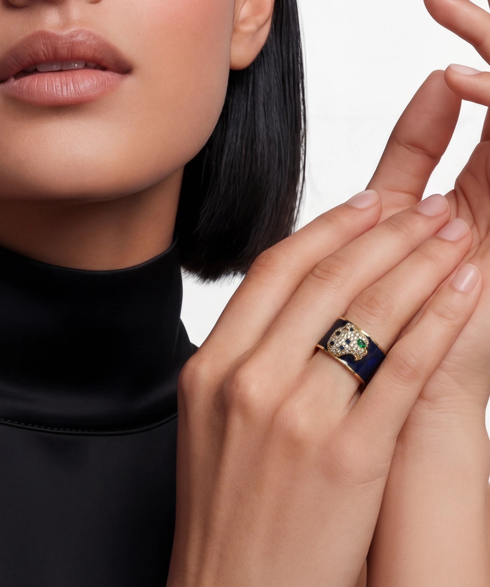 On The Hunt Ring (Blue) | AMARIS JEWELS | Fine Jewelry 