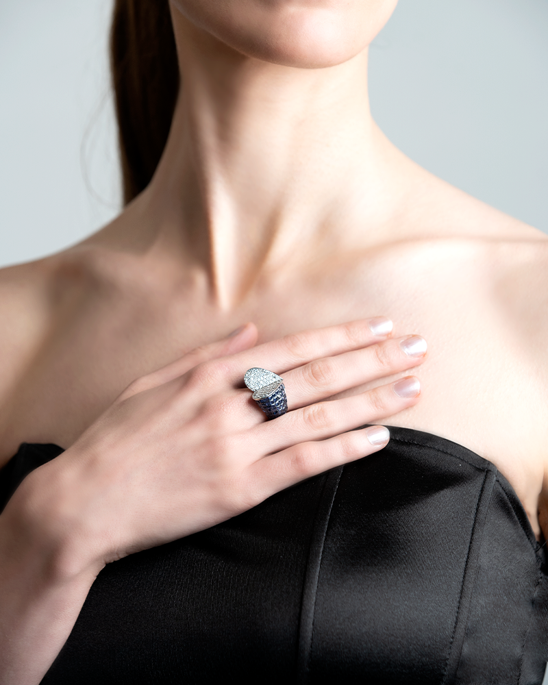 Open Heart Ring | AMARIS JEWELS | Fine Jewelry 