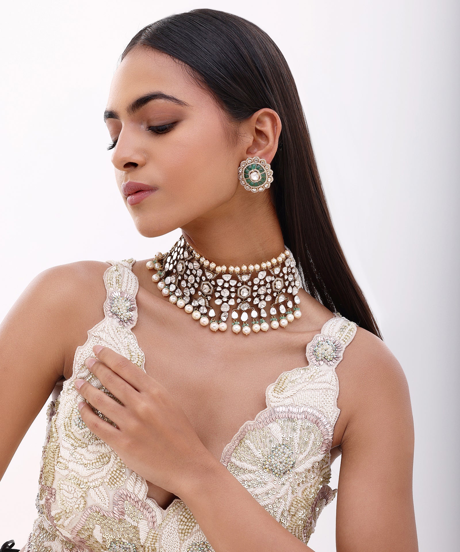 Padmavat Heirloom Choker | AMARIS JEWELS | Fine Jewelry 