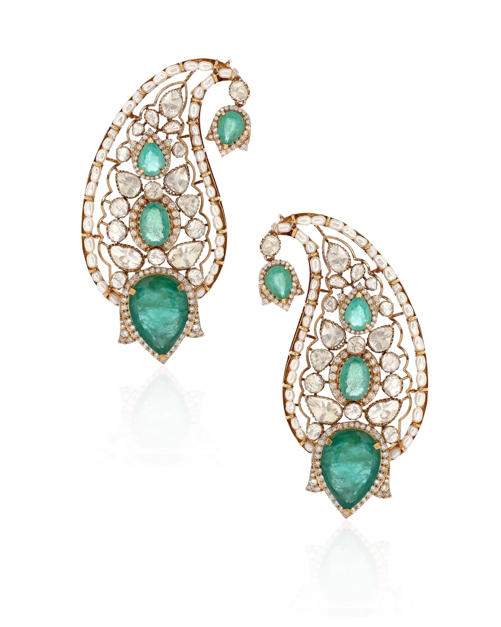 Paisley Pop Ear cuff | AMARIS JEWELS | Fine Jewelry 