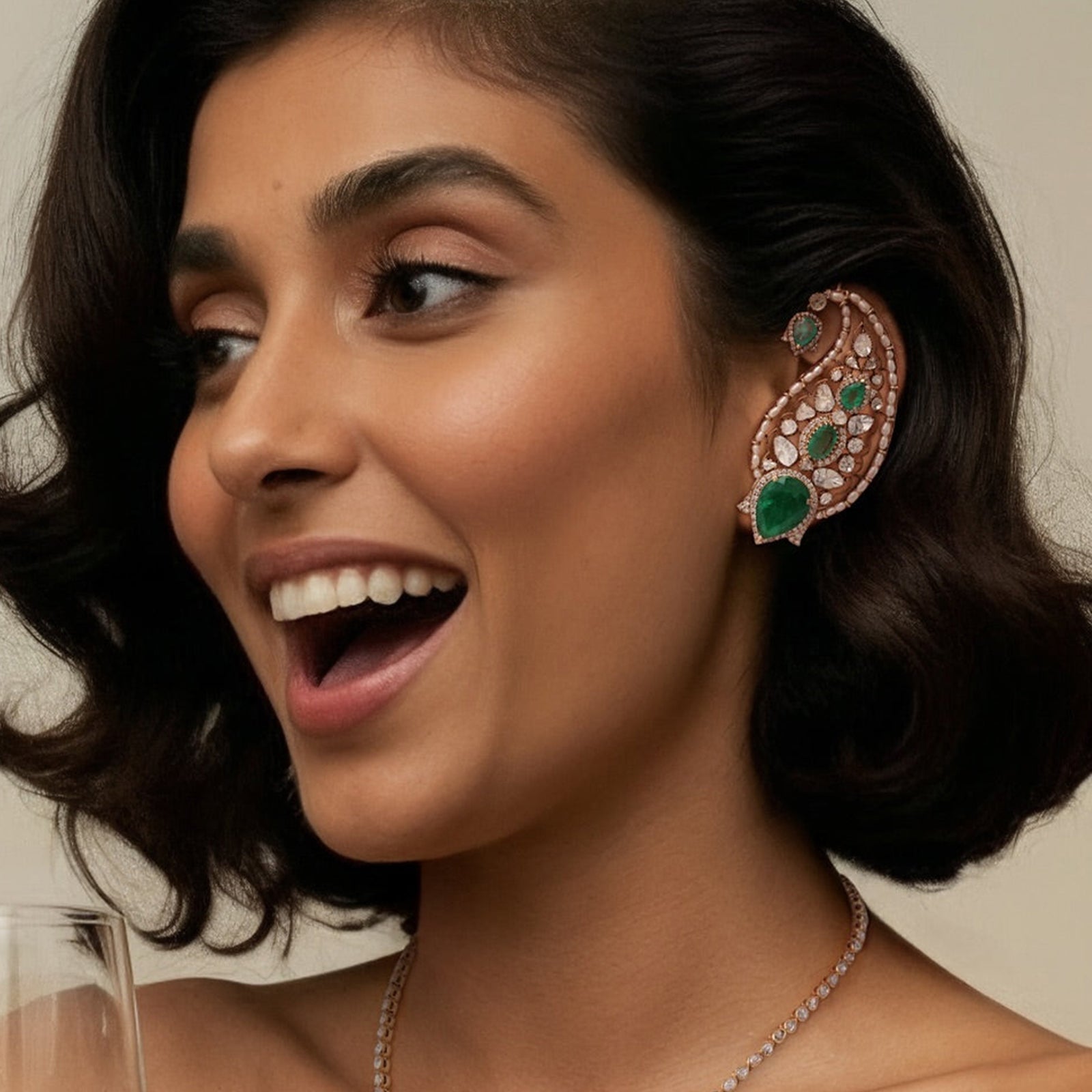 Paisley Pop Ear cuff | AMARIS JEWELS | Fine Jewelry 