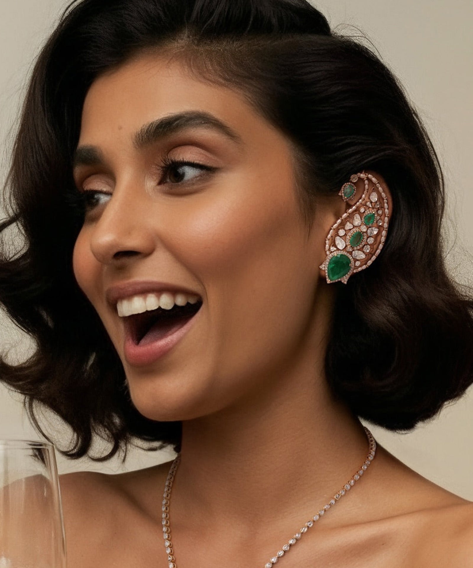 Paisley Pop Ear cuff | AMARIS JEWELS | Fine Jewelry 