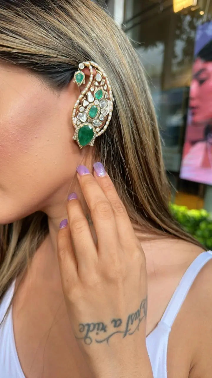 Paisley Pop Ear cuff | AMARIS JEWELS | Fine Jewelry 