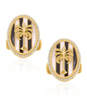 Palm Crest Cufflinks | AMARIS JEWELS | Fine Jewelry 