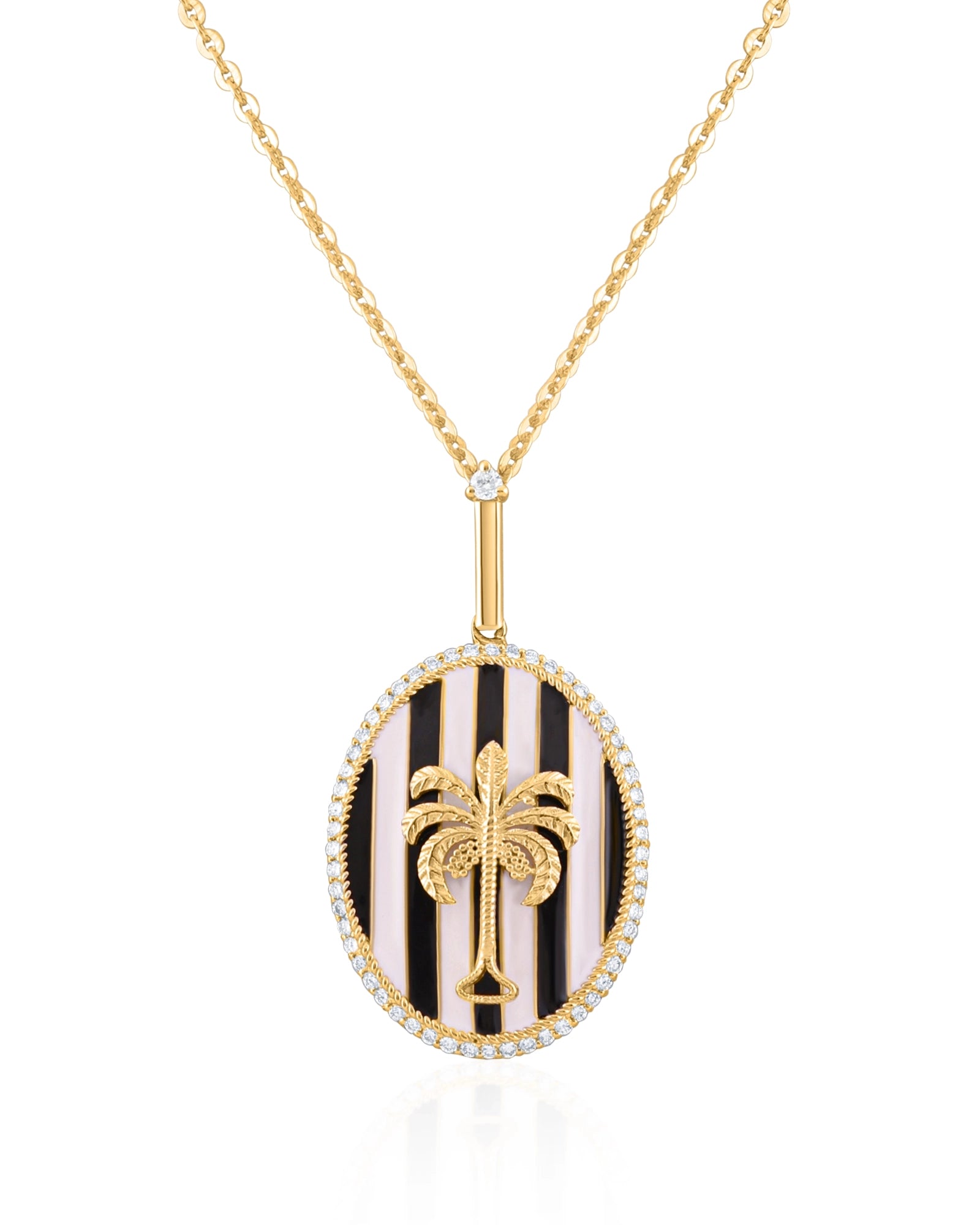 Palm Crest Pendant | AMARIS JEWELS | Fine Jewelry 