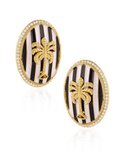 Palm Crest Studs | AMARIS JEWELS | Fine Jewelry 