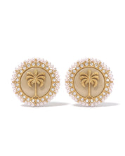 Palm Hour Studs | AMARIS JEWELS | Fine Jewelry